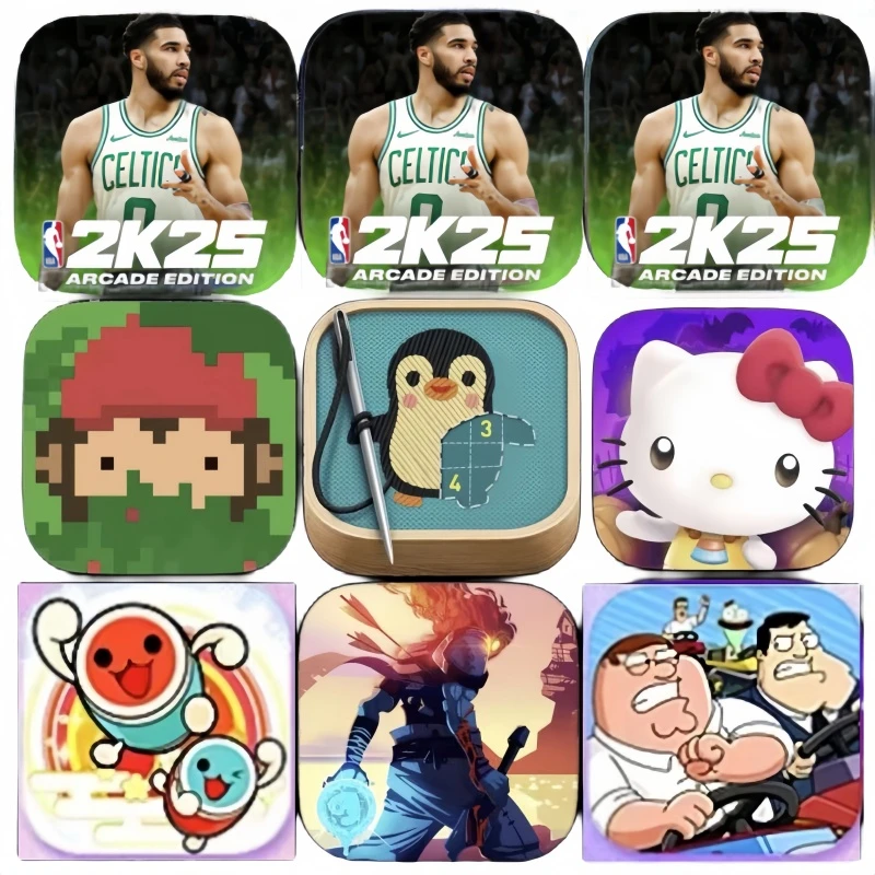 arcade订阅/2K25/捣蛋大脚怪/刺绣模拟/凯蒂猫冒险/苹果/桌游卡牌