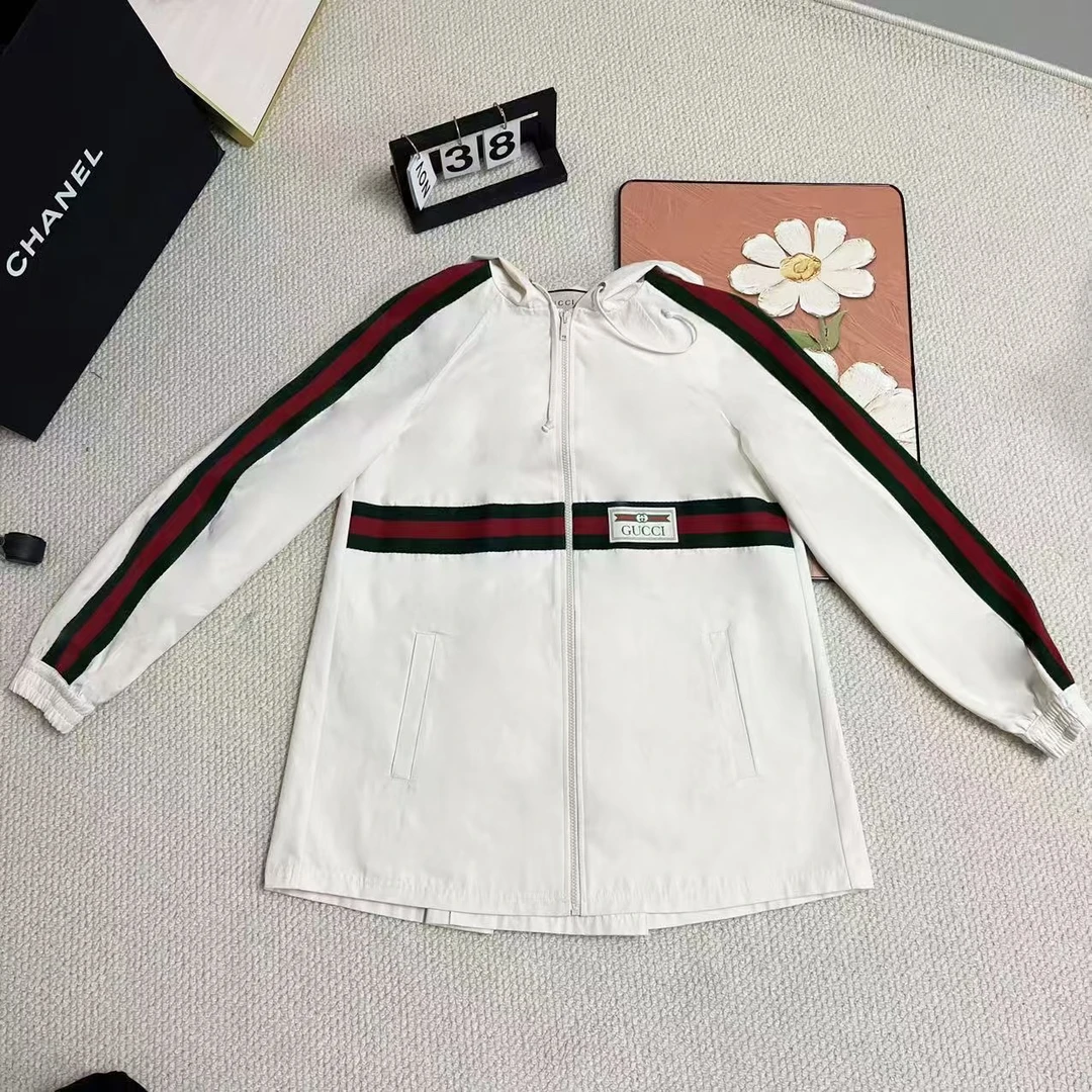 Gucci 奶白色 外套 99新 xs码 A1408