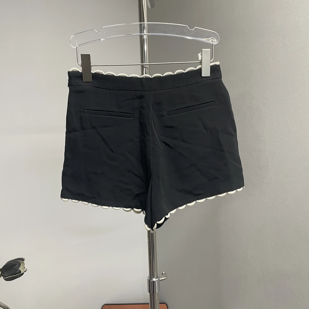 Valentino 黑色 短裤 99新 40码 A784