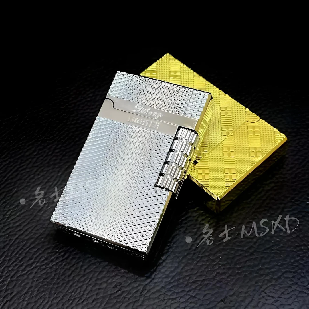 刚琴音朗声斜纹打火机高端充气2024款推荐网红销量送礼物创意高档