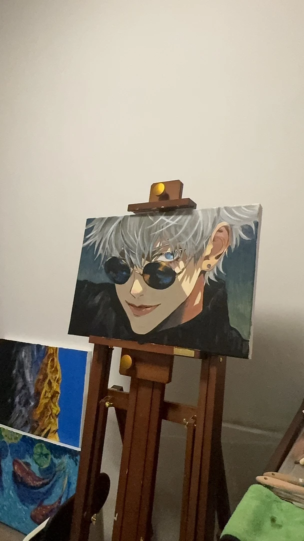 【五条悟】纯手工丙烯画