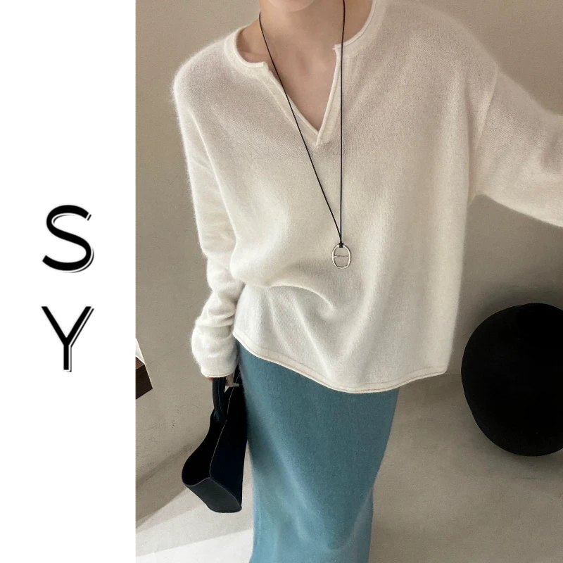 SHIY新品2024尾单秋冬套头开衫毛衣集合链