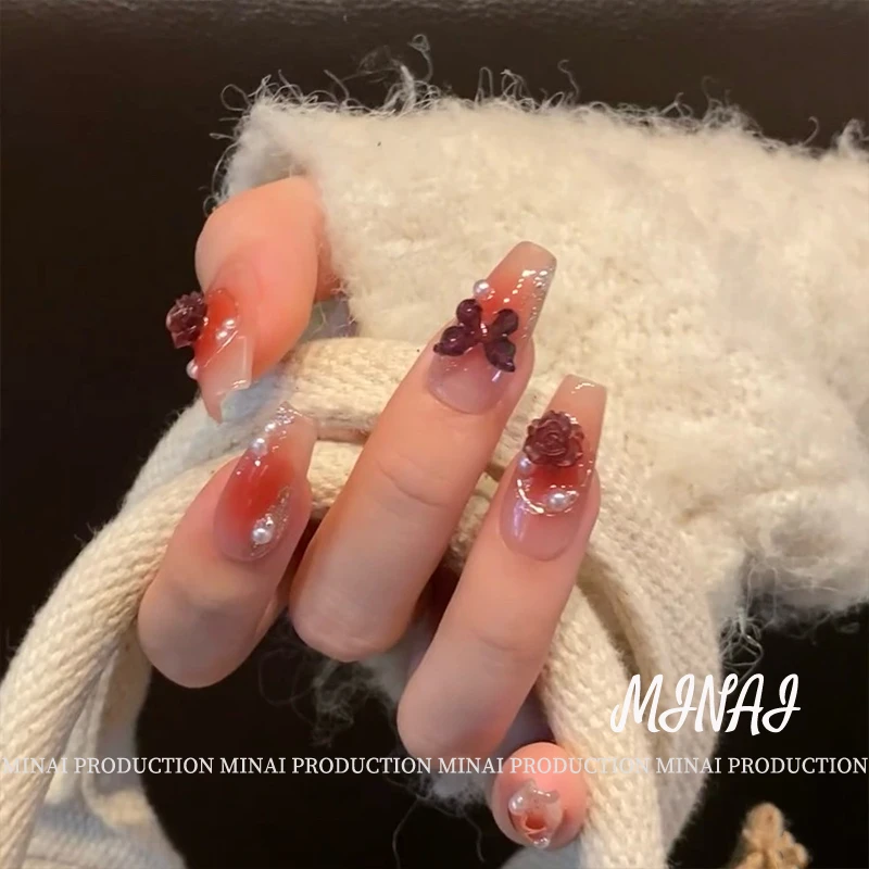 【醉蝶】密奈MINAI 高端纯手工定制穿戴甲 气质
