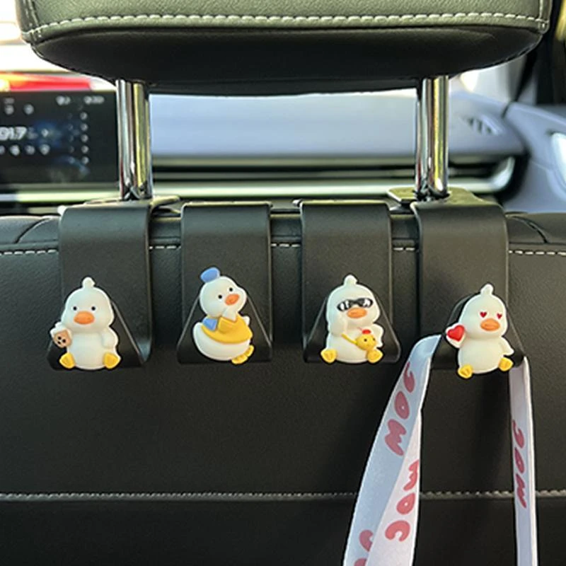 汽车座椅背挂钩车用后排卡通挂钩可爱车内装饰用品大全车载小挂钩