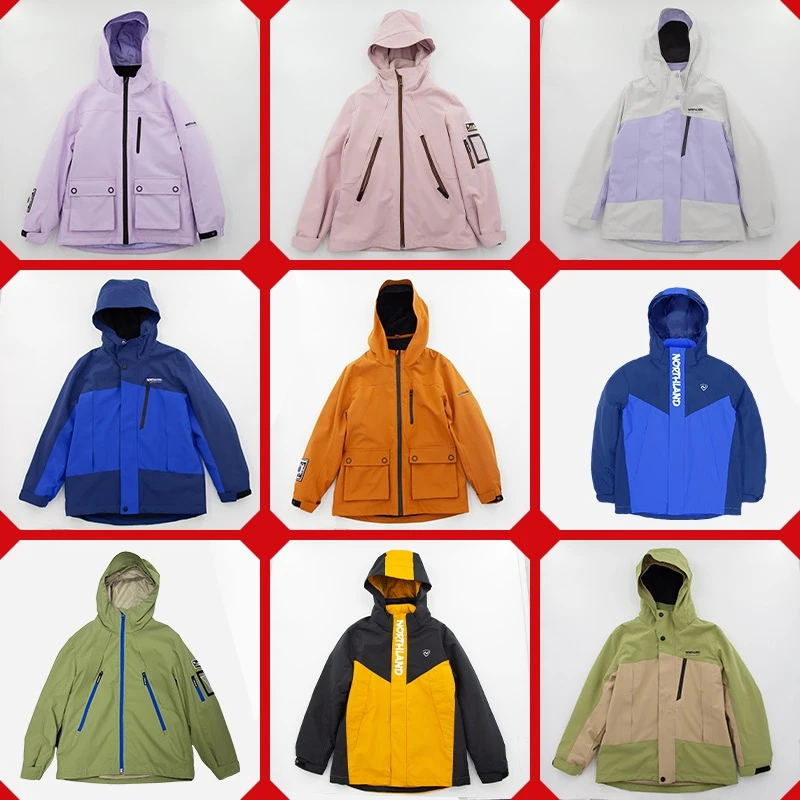 诺诗兰童装儿童专属童装冲锋外套户外徒步防风防水三合一硬壳夹克