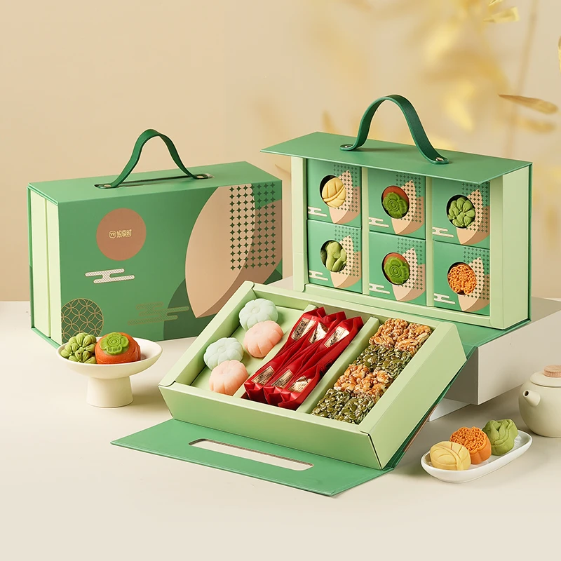 悠享时【新疆西藏】年货纷味宝盒双层传统糕点麻薯精致礼盒新年DL