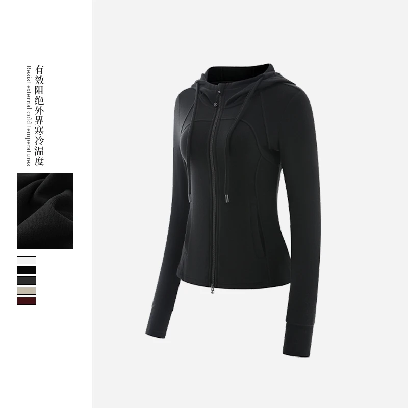 【娣儿姐姐】 双面德绒微塑形时尚连帽外套DJN9122