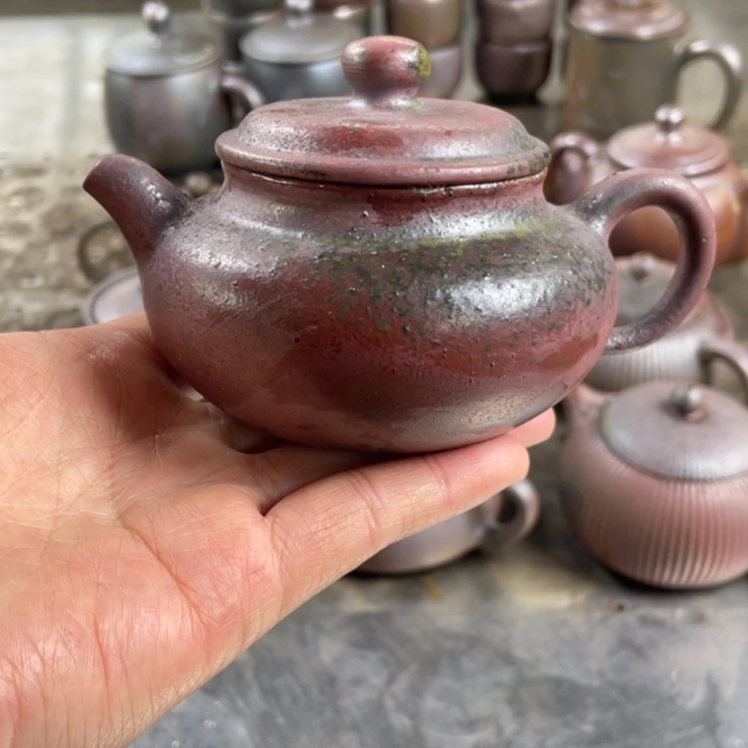【闪购商品】柴烧茶壶容量150毫升左右瑕疵