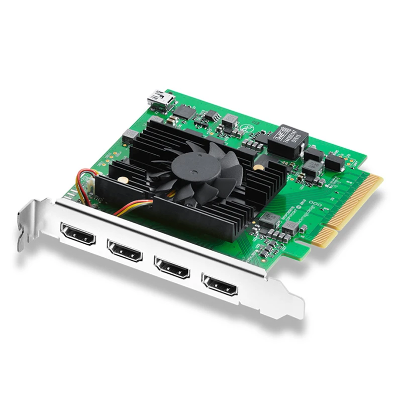 BMD DeckLink Quad HDMI Recorder 4K 采集卡四路HDMI切换台输入