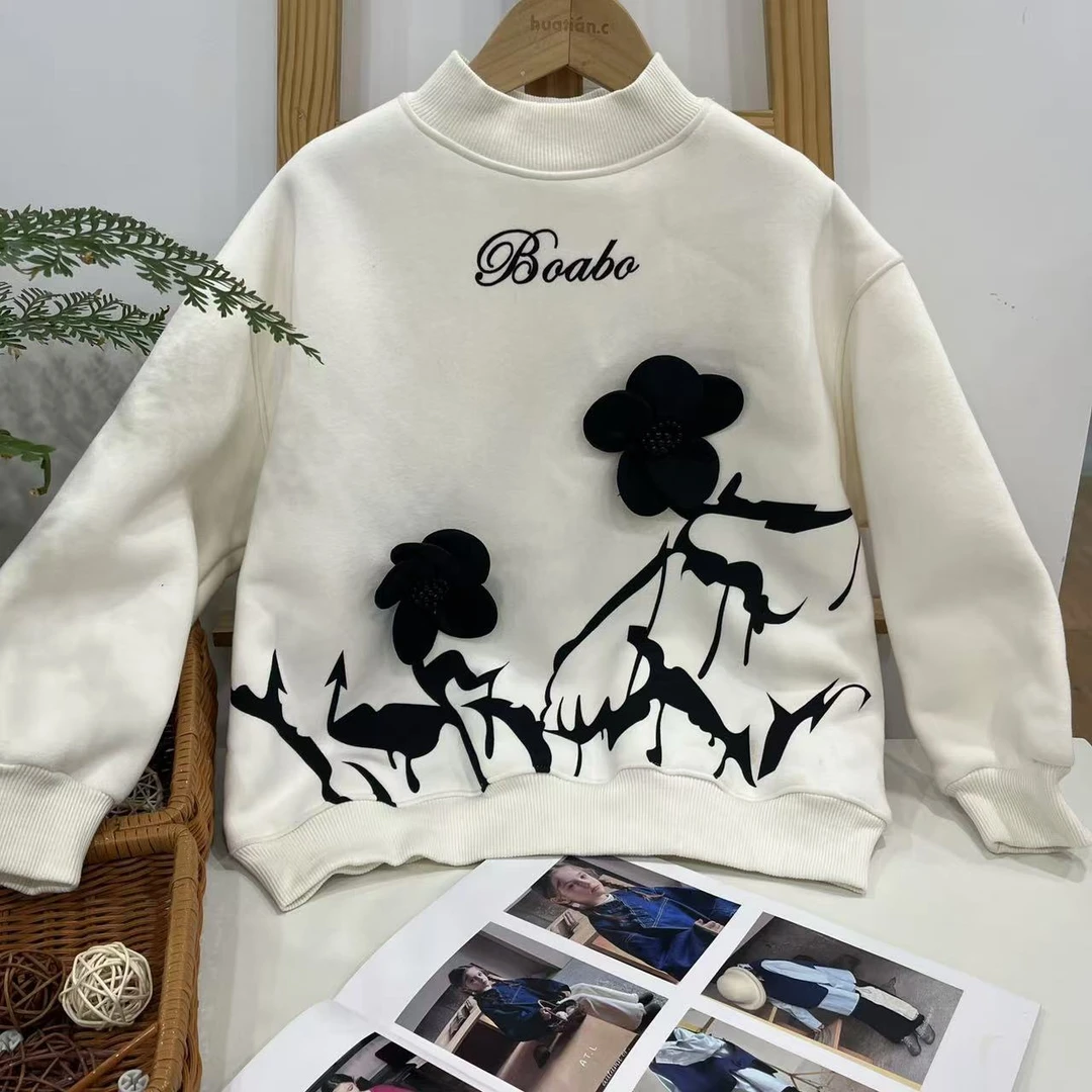 0058  秋冬中大童卫衣  B