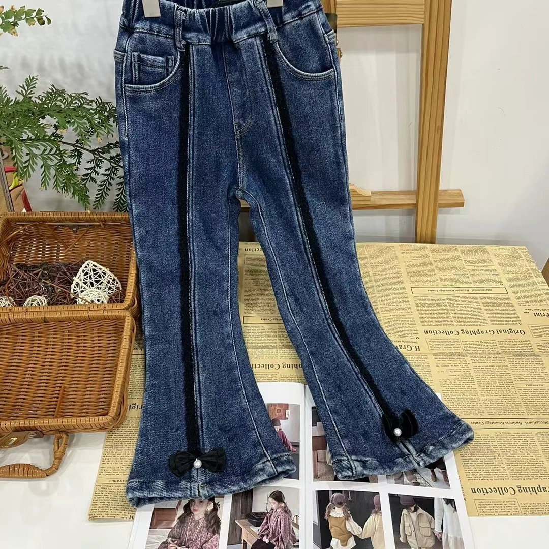 0213    冬季中大童牛仔裤   B