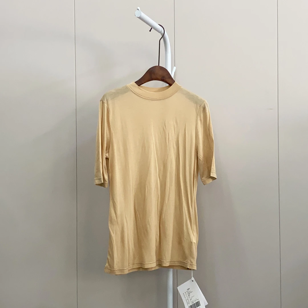 女士五分袖弹力针织衫H837M01X26595