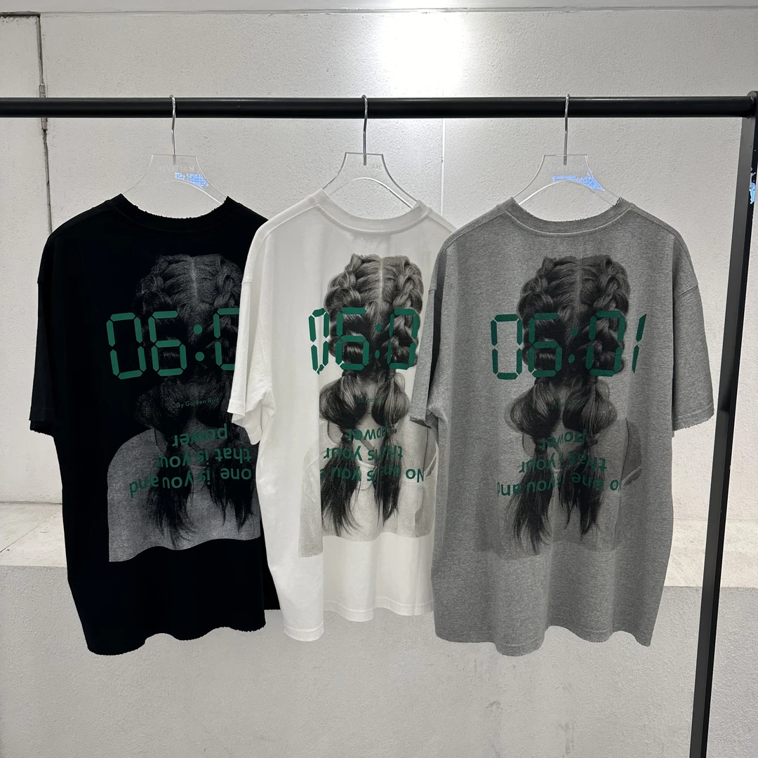 GOLDEN ROD设计师品牌GOLDEN ROD新款后印花T恤