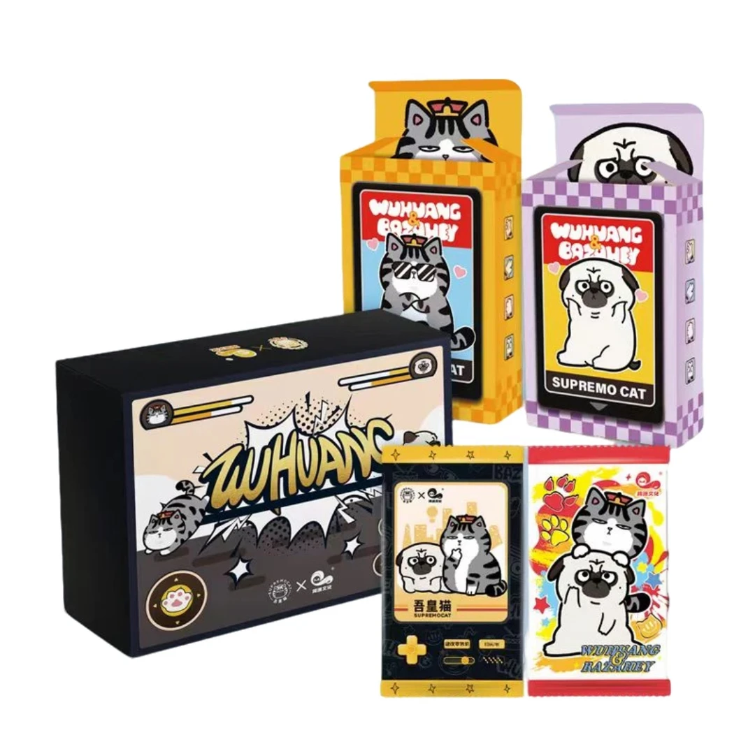 糕糕【宠粉浮浮】琦漫文化 吾皇猫-佛系打工记第一弹卡牌（默认代拆）