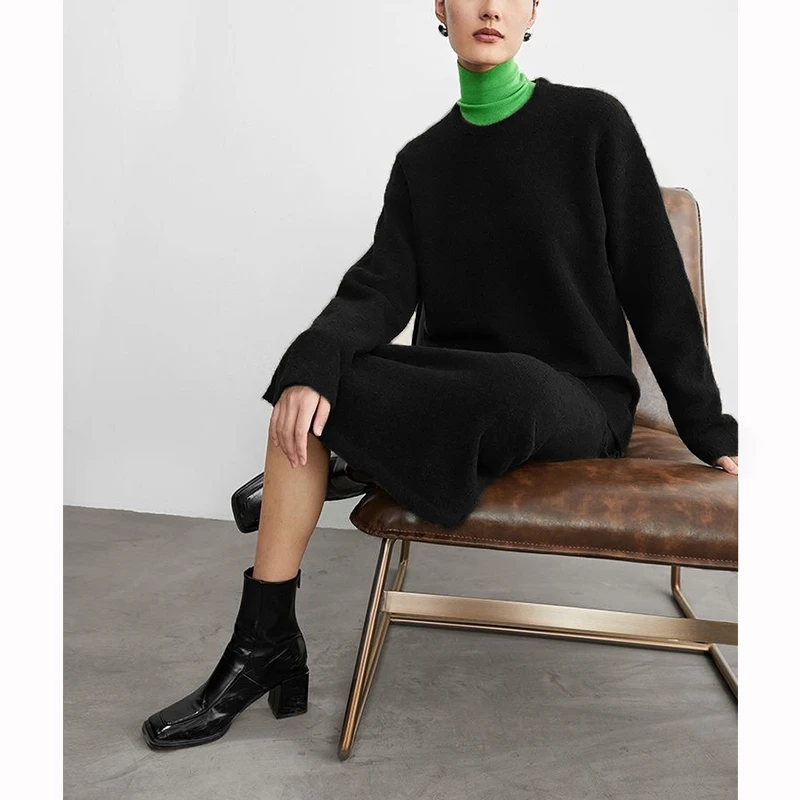 【立剪200】极简安哥拉绵羊毛混纺套装22419229(22421201)