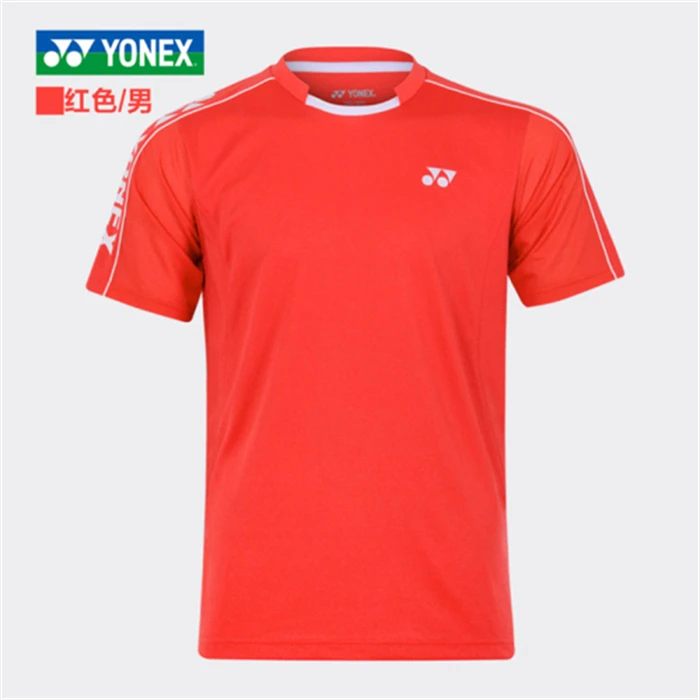 【羽毛球服】 运动T恤  110028BCR(男) 210028BCR(女)  红蓝色 9.22
