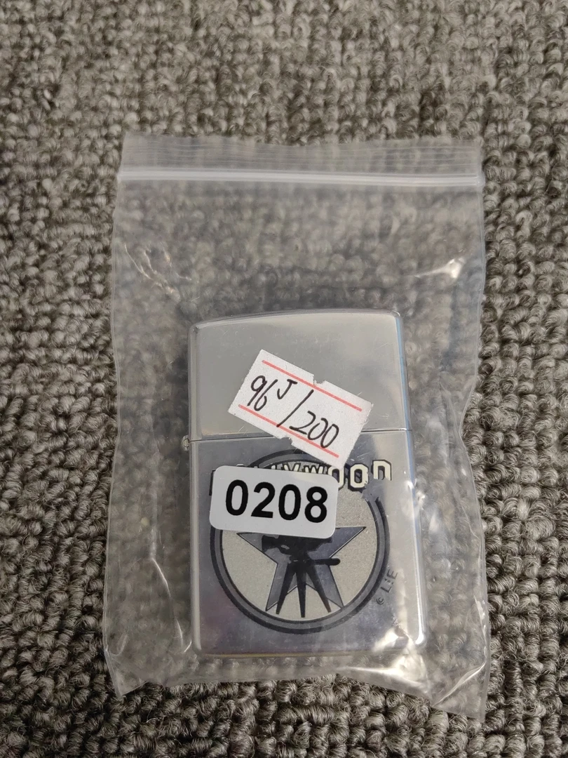 Zippo打火机回血镀铬96J-0208