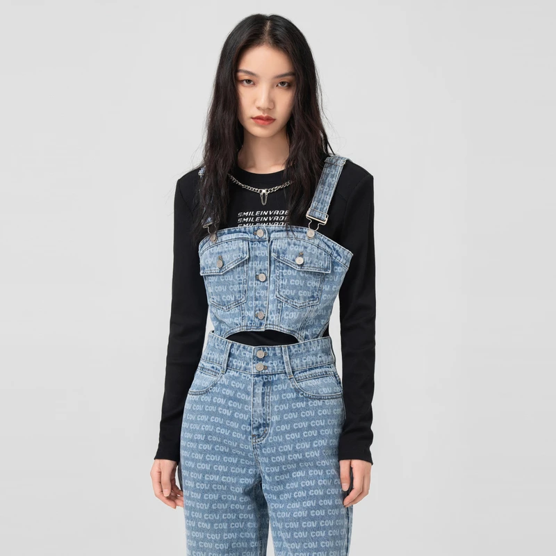 COLOVE毛针织衫231P067