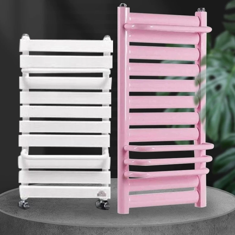 定制家用铜铝复合卫浴小背篓 卫生间壁挂式毛巾架散热暖气片