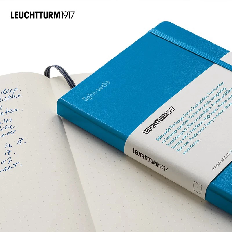 绝版德国灯塔点阵leuchtturm1917特别光辉系列笔记本商务工作创意