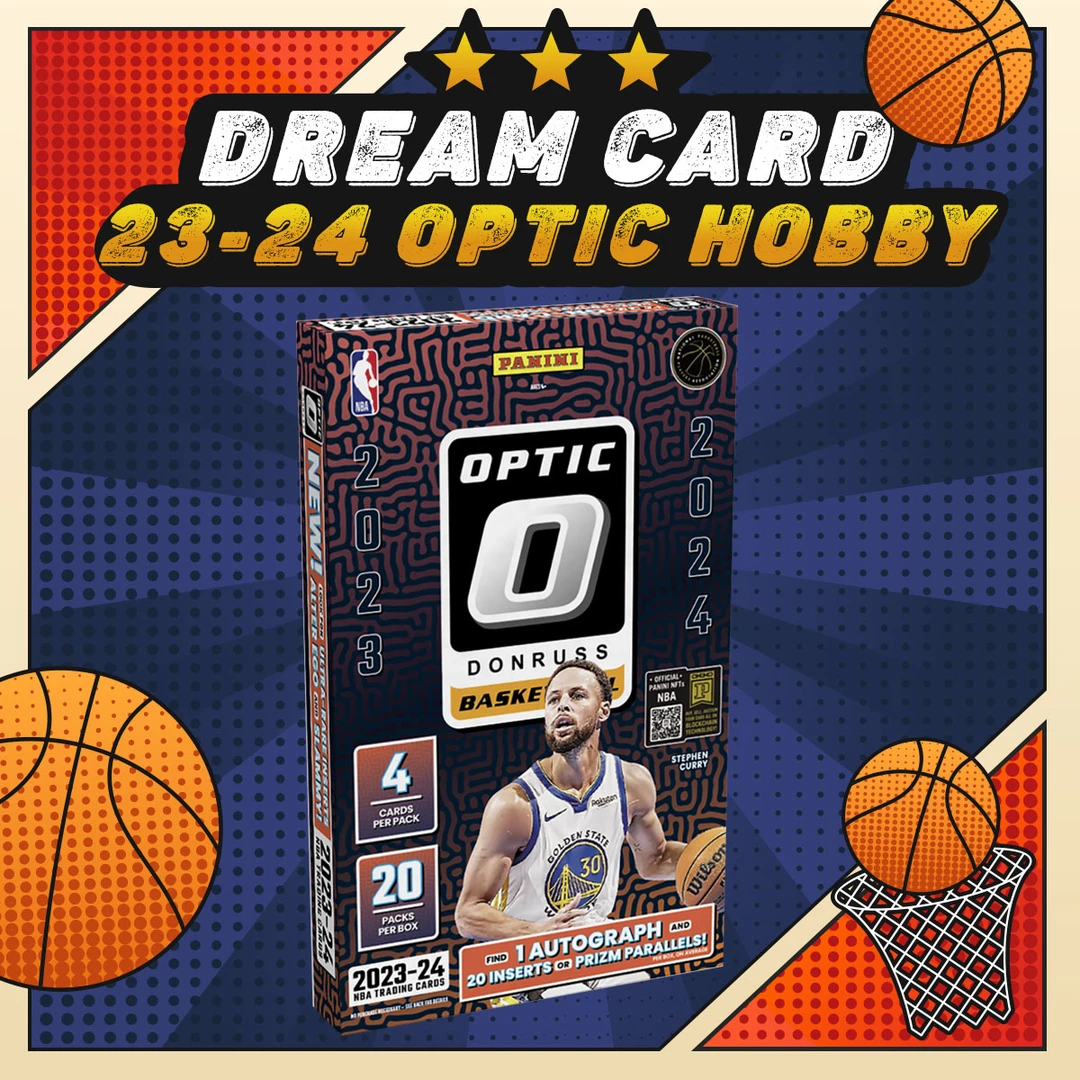 【拆盒】23-24 Optic Hobby 整盒 帕尼尼 篮球 球星卡 盲盒