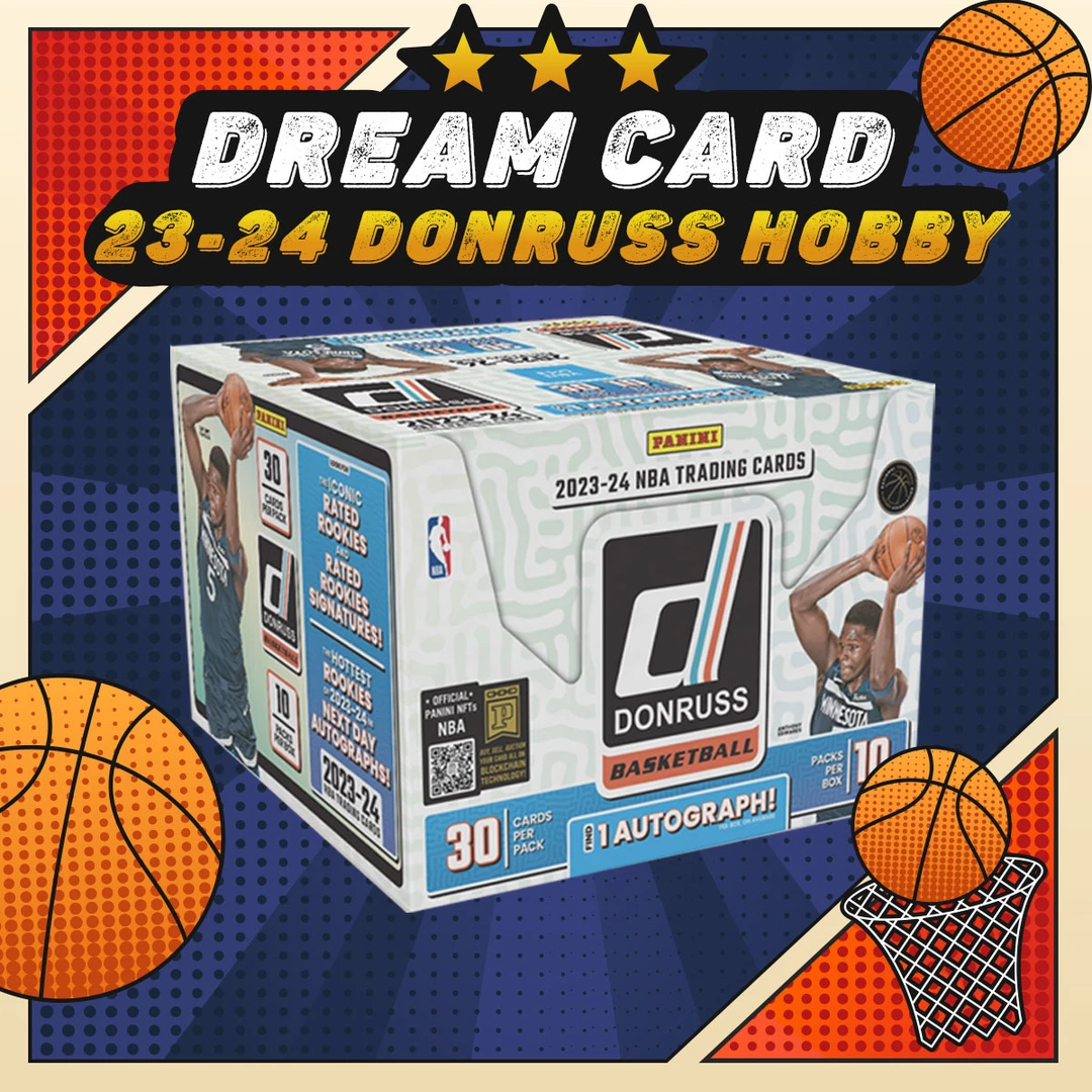 【拆盒】23-24 Donruss 杜蕾斯 Hobby 球星卡 帕尼尼 篮球 盲盒