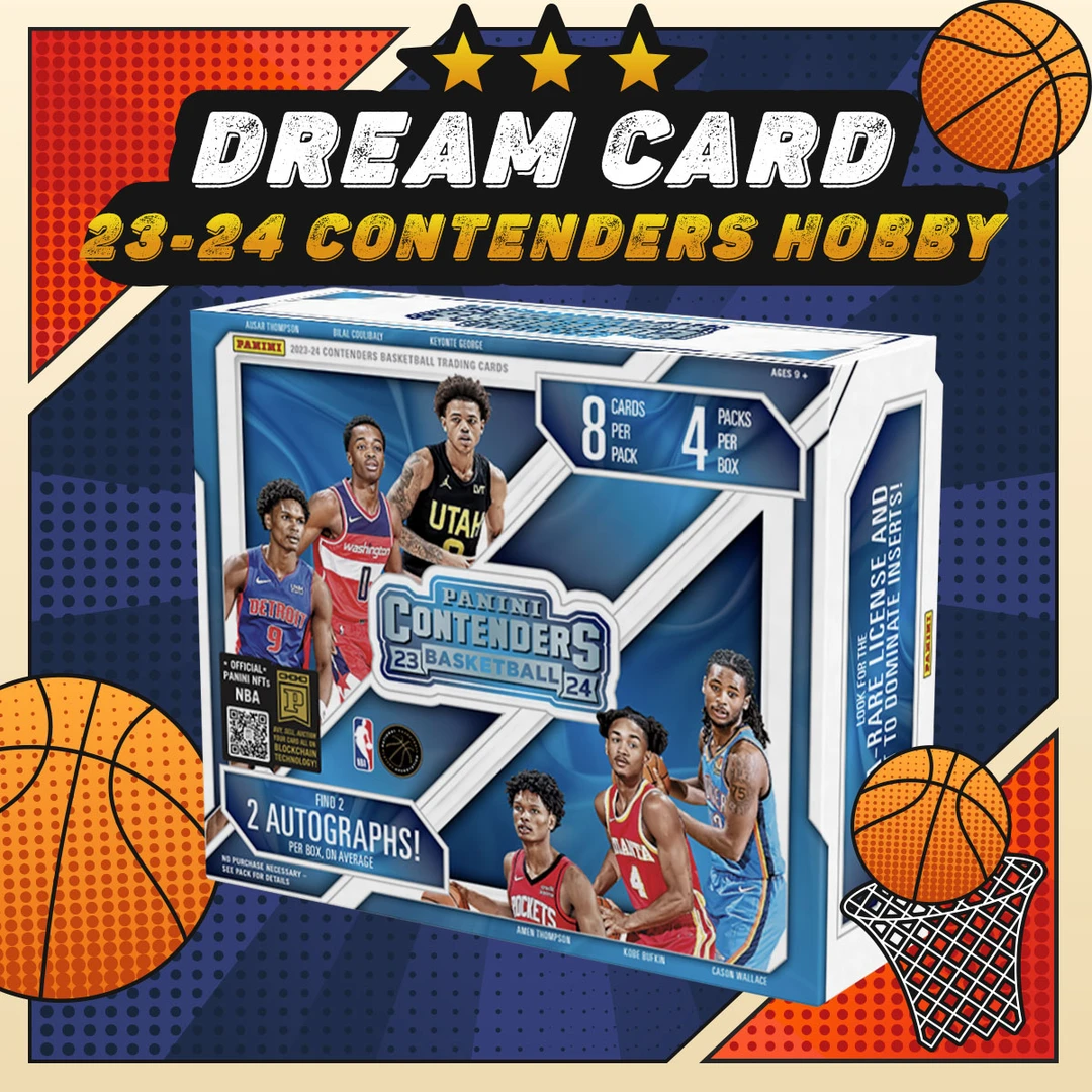 【拆盒】23-24 球票 Hobby 篮球 收藏卡 帕尼尼 球星卡 盲盒