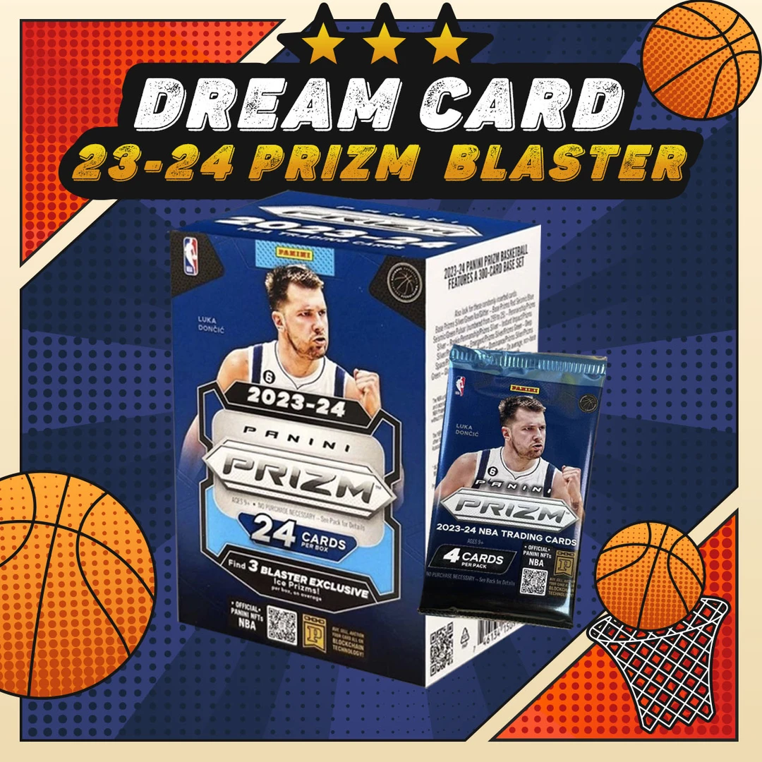【拆盒】23-24 Prizm Blaster 手雷 篮球收藏卡 帕尼尼 球星卡 盲盒