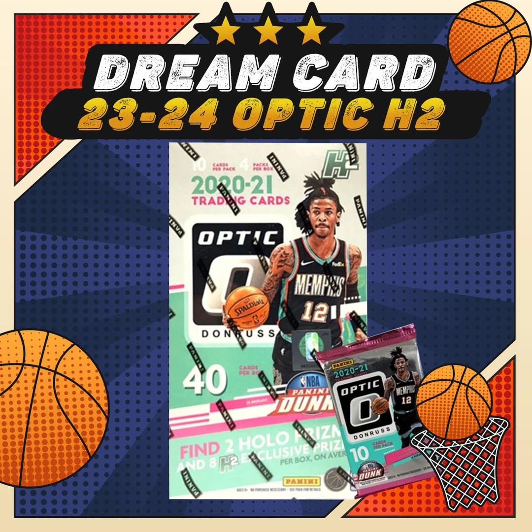 【拆盒】20-21 donruss optic h2 帕尼尼 篮球 球星卡 盲盒