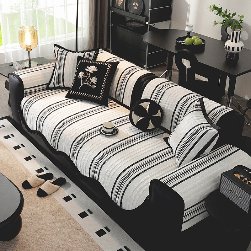 沙发垫四季通用防滑耐磨防猫抓沙发坐垫冬季加厚沙发套罩沙发套罩