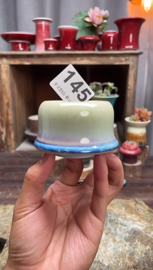 【闪购商品】摆件145知木小芳花盆