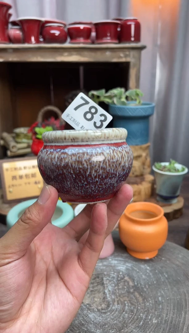 【闪购商品】摆件783知木小芳花盆