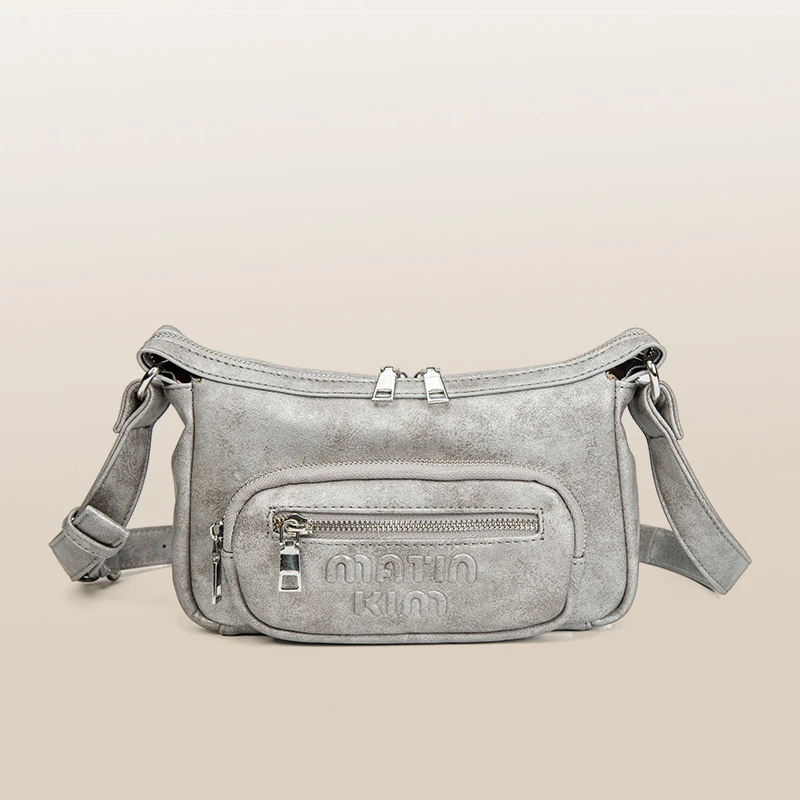 MATIN KIM经典时尚百搭潮流 复古辣妹小方包