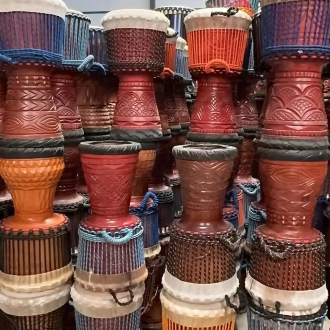 进口大师专业演奏非洲鼓10寸