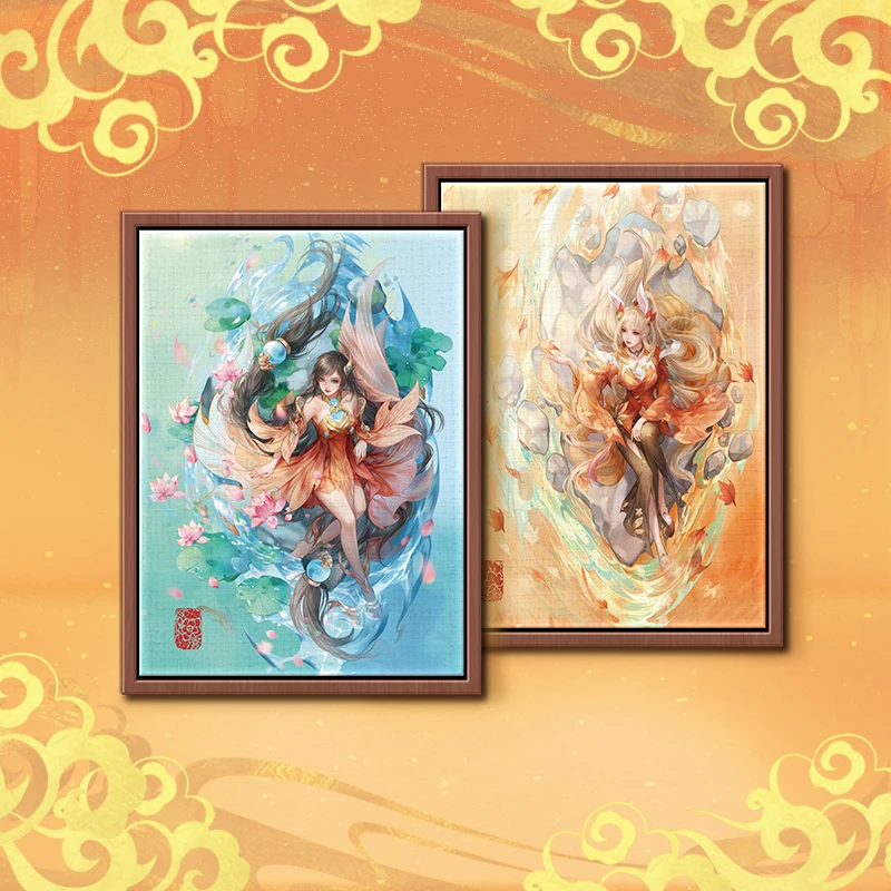 遇意（不吃吧唧）王者荣耀遇意十二月令潮玩盲盒周边盲袋端盒