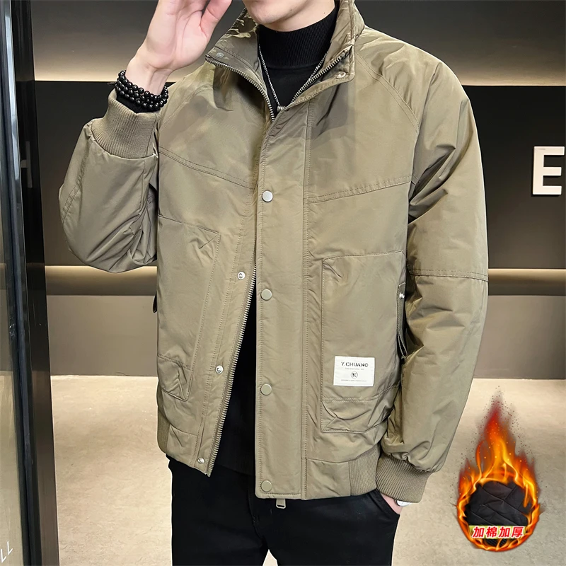 TUCANO/啄木鳥男士加棉加厚保暖舒适立领青年夹克休闲棉衣外套男