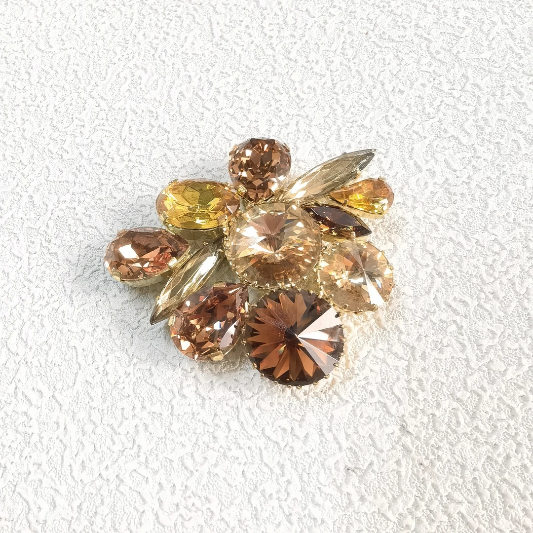 铜合金胸针 【六六中古】孤品有标胸针ad1073