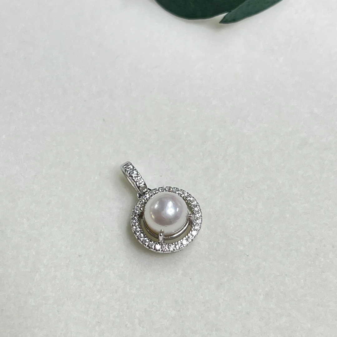 【六六中古】孤品7mm海水珍珠吊坠aw8481