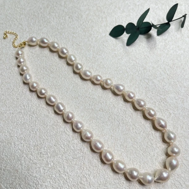 优雅感淡水珍珠项链bw1365链长42-48cmn