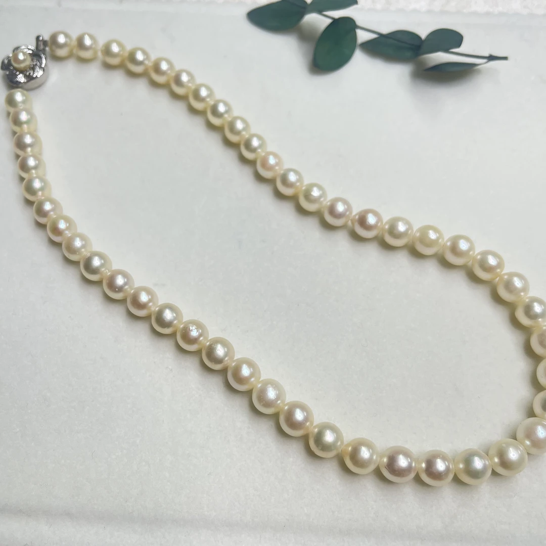 【六六中古】孤品复古海水珍珠项链aw9258