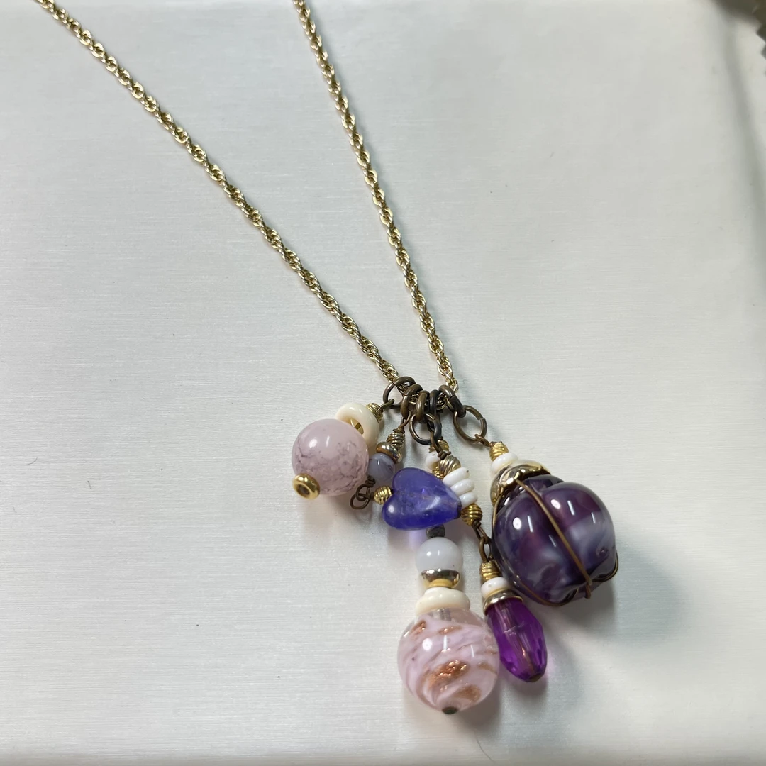 铜合金项链 【六六中古】孤品复古项链km7977链长70cm