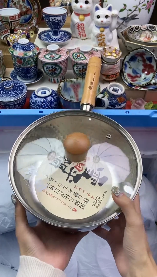【闪购商品】瓷片 武田藤/雪平锅20口径10高