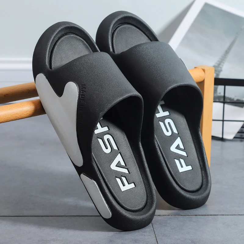 45-48码大码男款拖鞋夏季外穿防滑厚底踩屎感潮牌外出篮球凉拖鞋