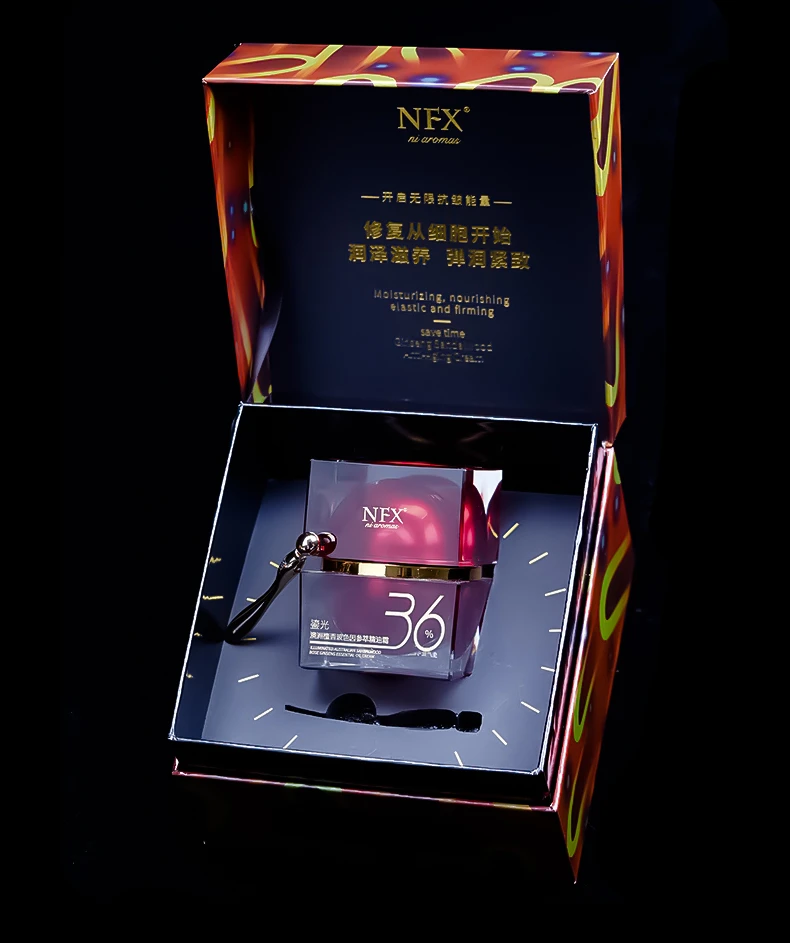 NFX小尼芳香澳洲檀香36%进口玻色因参萃精油霜抗皱紧致面霜