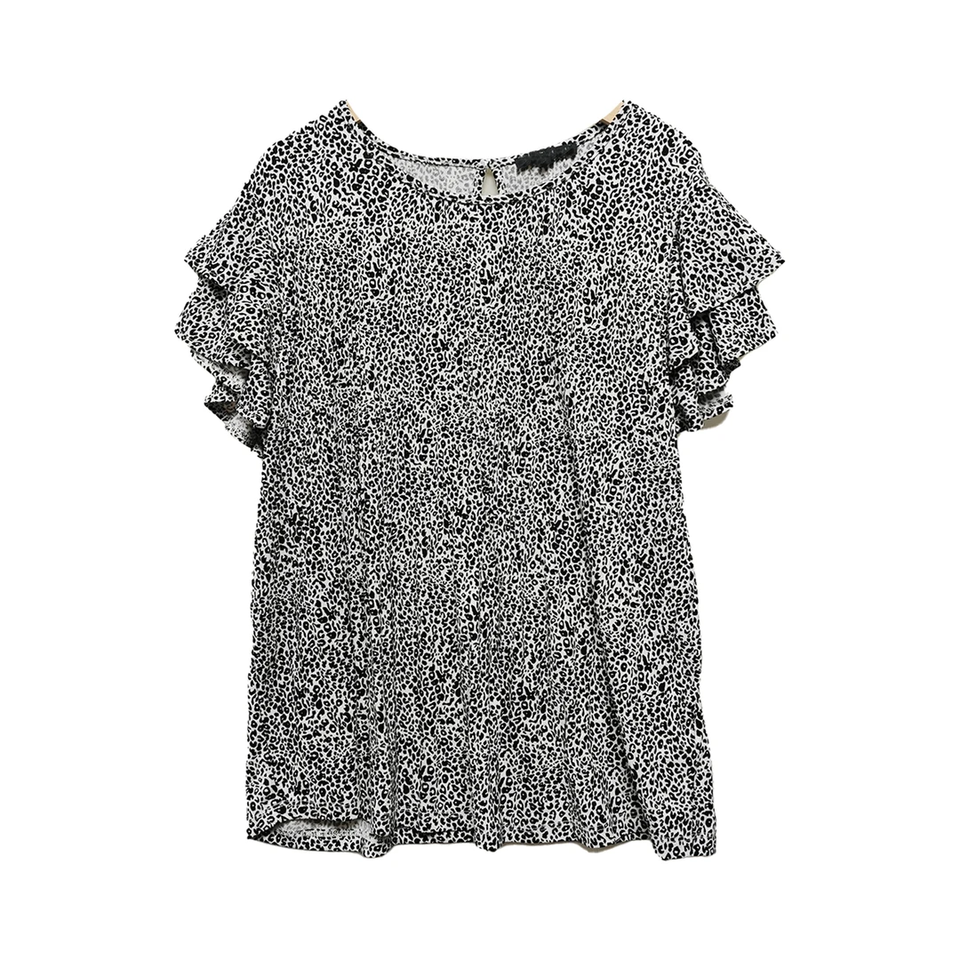 短袖上衣舒适百搭休闲潮流#5979