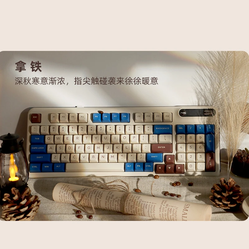 珂芝z98青春版机械键盘有线无线蓝牙三模链接GASKET结构办公全新