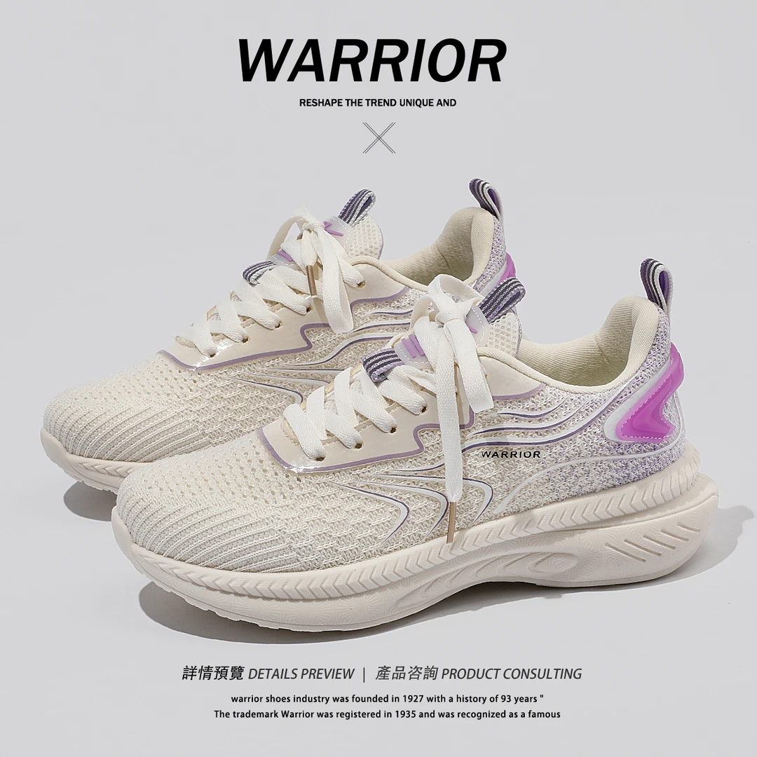 回力轻盈软底运动休闲鞋女2025春季新款潮流百搭织面柔软跑步鞋女