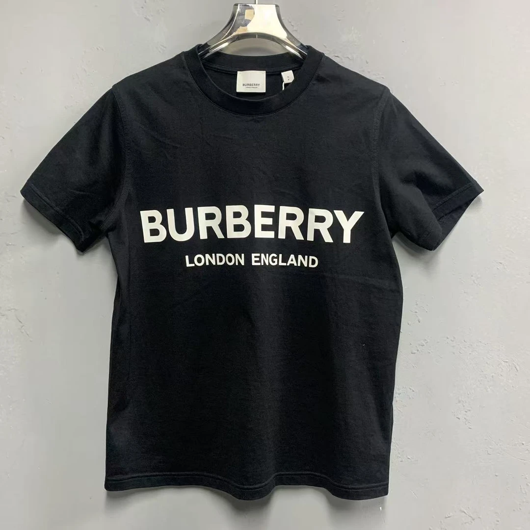 95新 BURBERRY/博柏利 Logo纯色T恤/S码/公价5880/无配件/95新