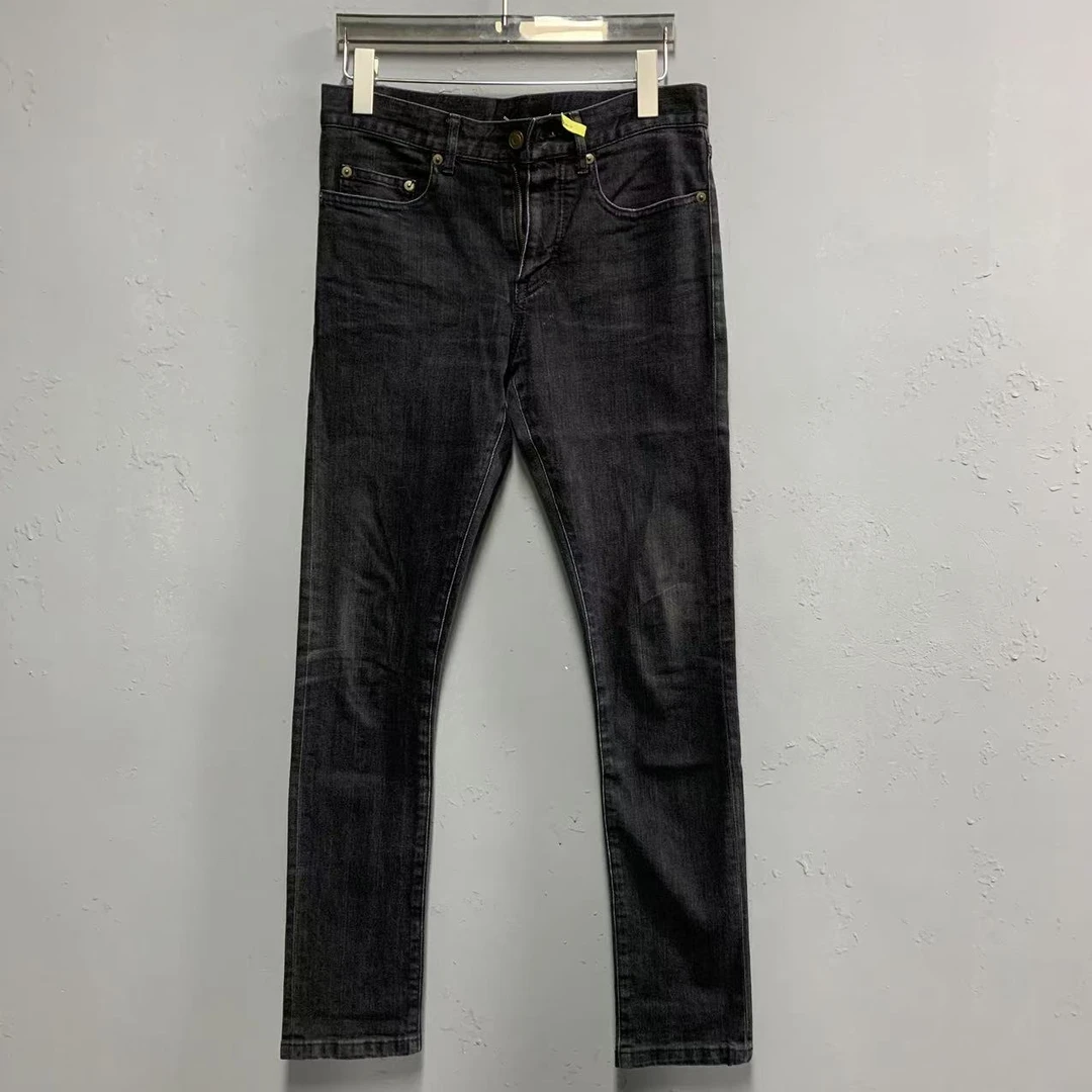 95新 YSL/圣罗兰 牛仔裤 28码 公价6200 无配件 9
