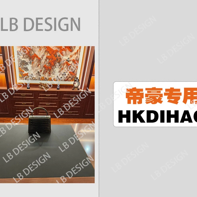 LBDESlGN【帝豪6631黑金】欧美高端2024女神时尚百搭包包